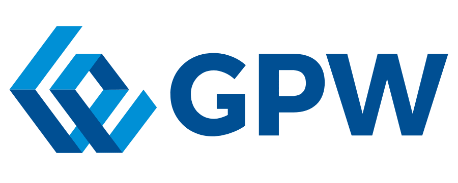 Logo Giełdy Papierów Wartościowych, oficjalnego partnera polskiej edycji CFA Institute Research Challenge 2024/2025.