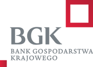 Logo Banku Gospodarstwa Krajowego (BGK) – partnera konkursu ESGthon for Impact.